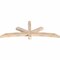 Ekena Millwork Alberta Smooth Timber Gable Bracket, Douglas Fir, 72"W x 27"H x 3 1/2"D x 3 1/2"F, 9/12 Pitch GBW072X27X0404ALB00SDF - alternate 4